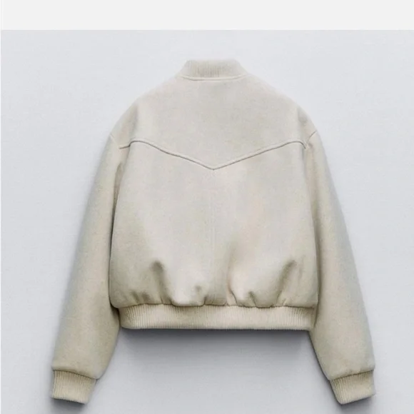 Zara Women's bomber Jacket - Picture 4 of 6